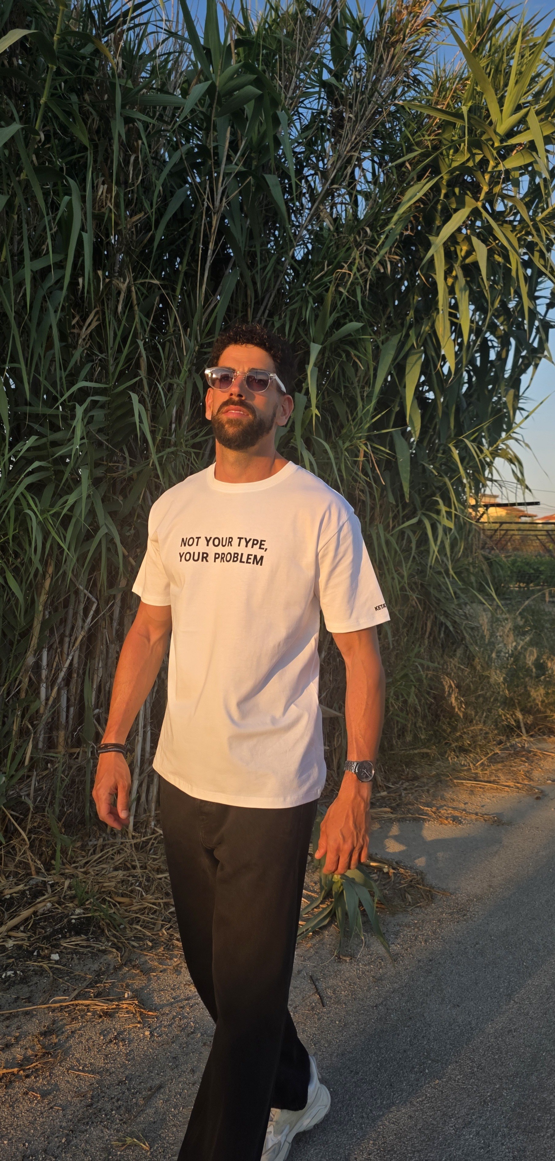 "NOT YOUR TYPE, YOUR PROBLEM" TEE